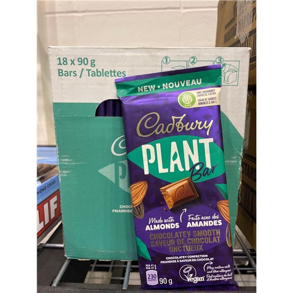 Cadbury Plant Bar Chocolatey Smooth 18 x 90g