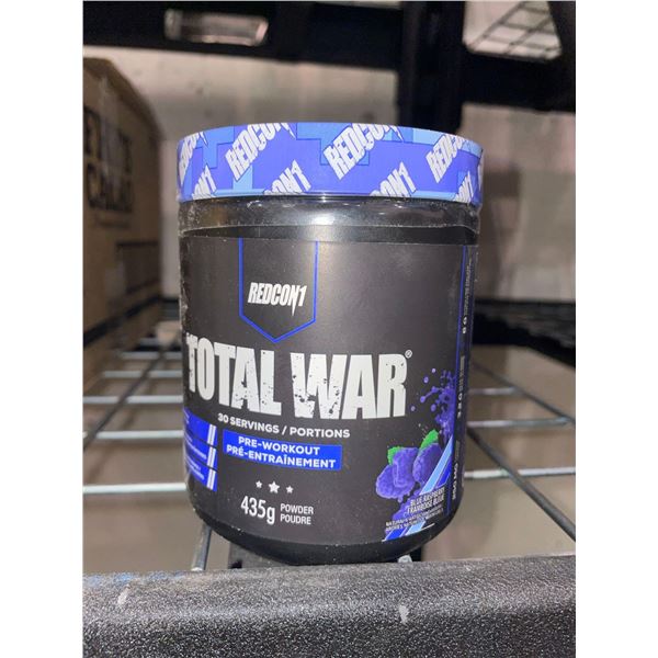 Redcon 1 Total War Pre-Workout Blue Raspberry 435g