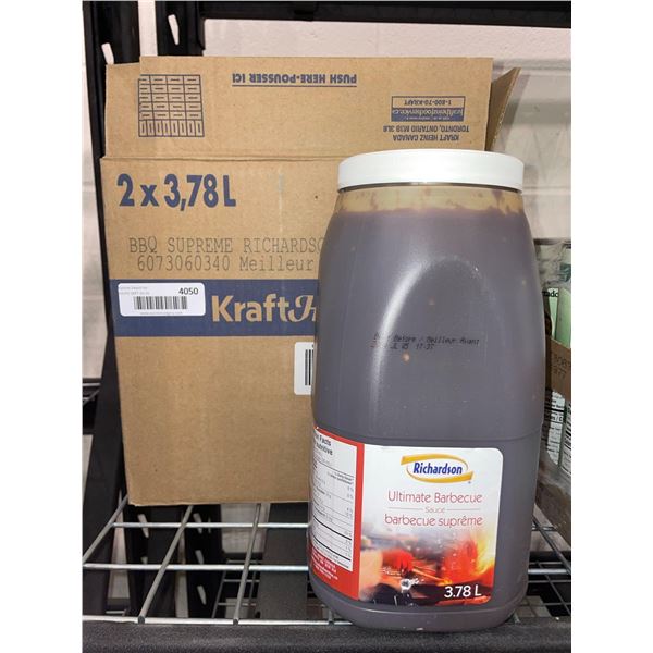 Kraft Richardson Ultimate Barbecue Sauce 2 x 3.78L