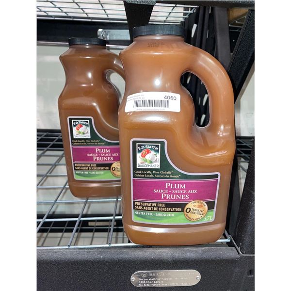 E.D Smith Saucemaker Plum Sauce 2 x 3.7L