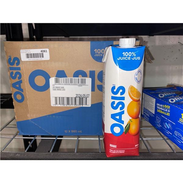 Oasis Orange Juice 12 x 960ml