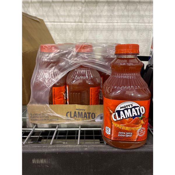 Mott's Clamato Extra Spicy 12 x 945ml