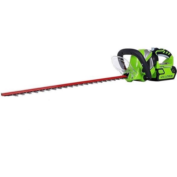 Greenworks 40V 24-inch Cordless Hedge Trimmer