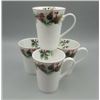 Image 1 : Mikasa Winter Foliage Bone China Mugs Lot of 4