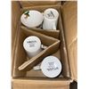 Image 3 : Mikasa Winter Foliage Bone China Mugs Lot of 4