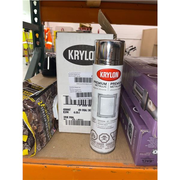 Krylon Premium Metallic Original Chrome 6 x 227g
