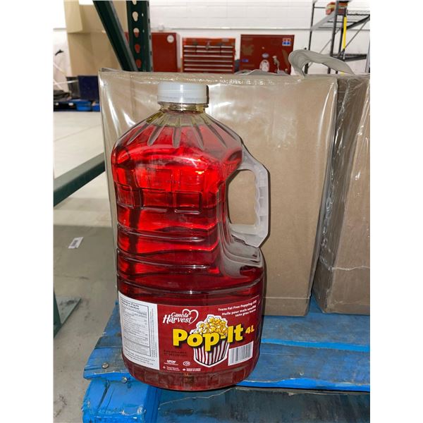 Canola Harvest Pop-It Popping Oil 4 x 4L