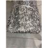 Image 3 : 8ft Shag Area Rug Grey & White