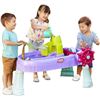 Image 1 : Little Tikes Mermaid Island Wavemaker Water Table with Five Unique Play Stations and Accessories, Mu