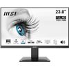 Image 1 : MSI PRO MP243X 23.8 Inch 1920 x 1080 Full HD Monitor Ergonomic Design, Blue Light Reduction, Seamles