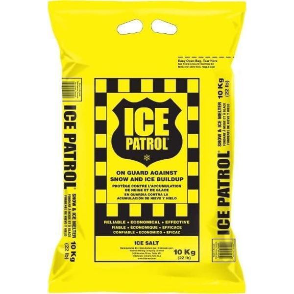 Kissner Ice Patrol Rock Salt 22lbs