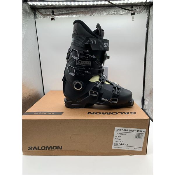 Salomon Shift Pro Belluga Sport 90 W Black Ski Boots - Size 24/24.5