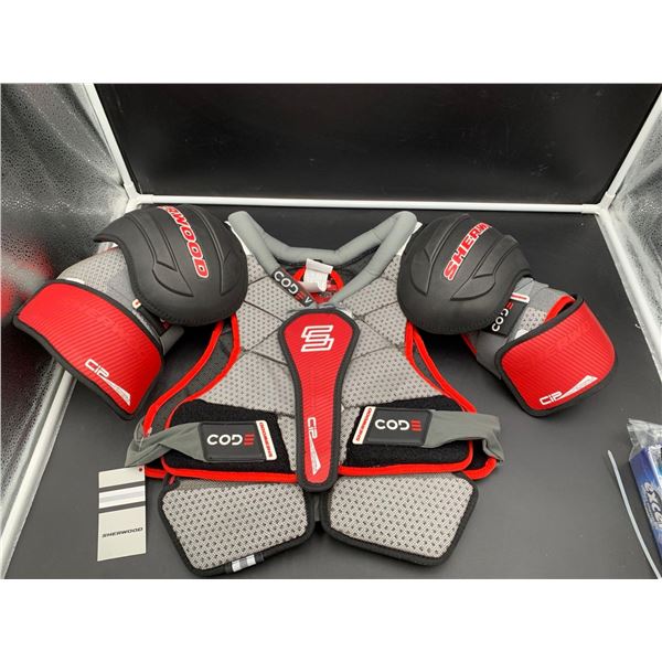 Sherwood Sp Code V Sr 99  Chest Pads - Size Large