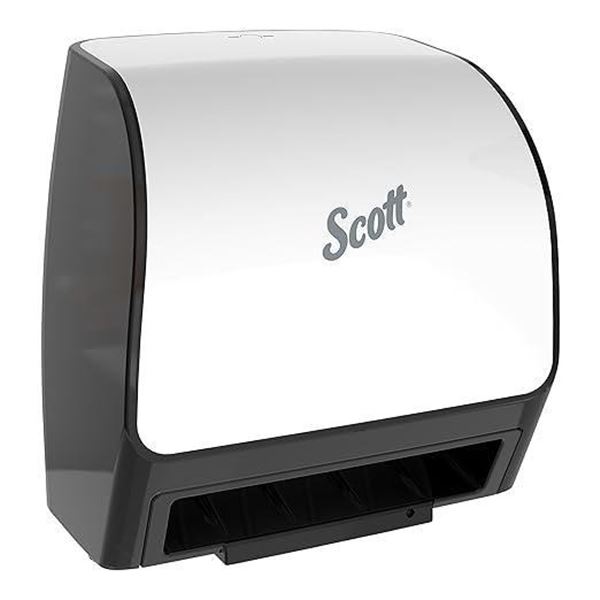Scott® Automatic Slimroll Towel Dispensers (47259), White, for Orange Core Scott® Slimroll Towels, 1