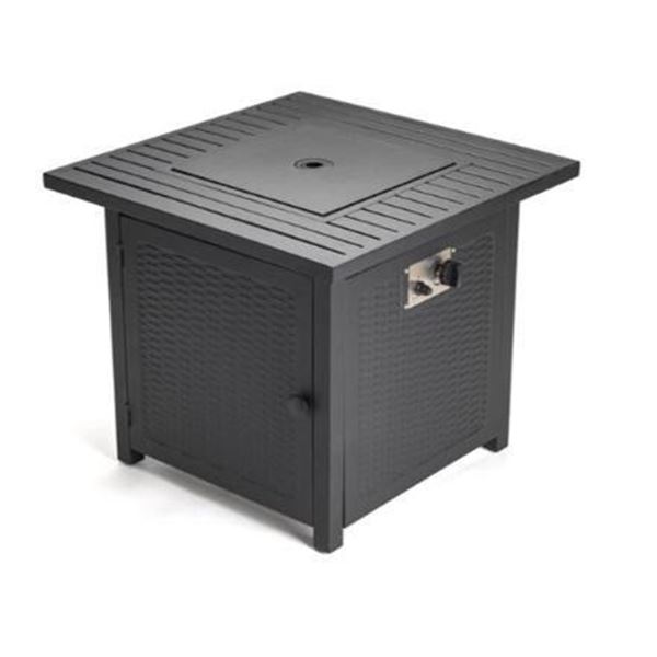 Bergamo Propane Slat-top Propane Fire Table GFT-82828