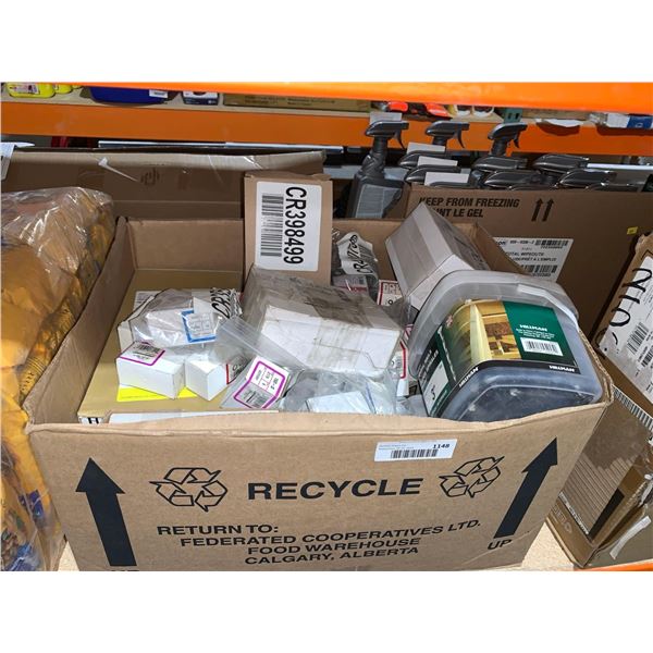 Lot of Assorted Fasteners And Supplies