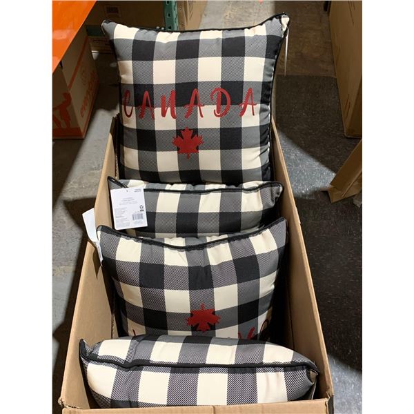 Lot of 4 Accent Pillows 18"x18" Canada
