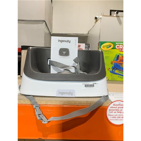 Ingenuity Smart Clean Toddlers Booster Seat