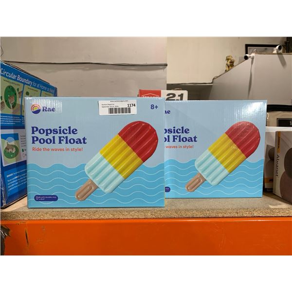 Rae Popsicle Pool Float Lot of 2