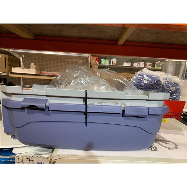 Amazon Basics Two Door Top Load Pet Kennel 23 Inch