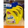 Image 1 : Sunlight Morning Fresh Concentrated Detergent 3 x 1.47L