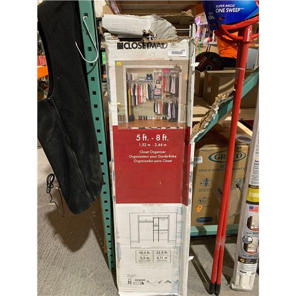 Closet Maid 5ft -8ft Closet Organizer