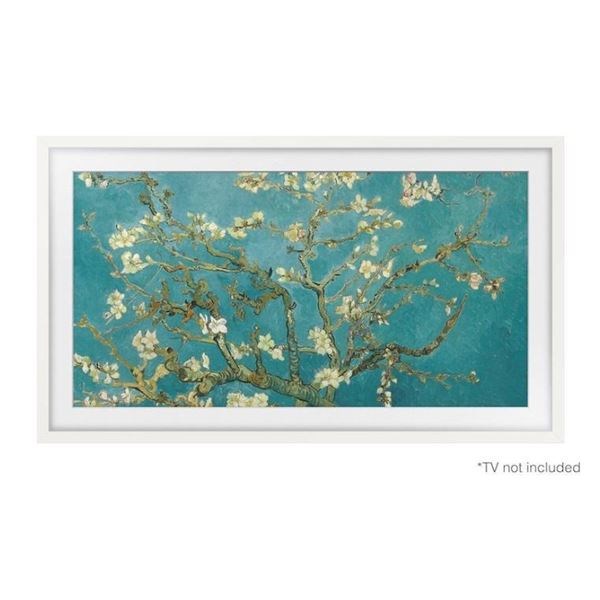 Samsung - 65" The Frame Customizable bezel - Modern White - Model VG-SCFA65WTB