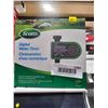 Image 1 : Scotts 4-Cycle Digital Watering Timer - Green and Black