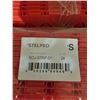 Image 2 : Bulk Lot of STELPRO DESIGN SCU-STRIP-01 Cable Spacer Plastic Red for Installation of  Cable