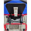 Image 5 : Drive Medical 10257RD-1 Four Wheel Rollator with Fold Up Removable Back Support, Red
