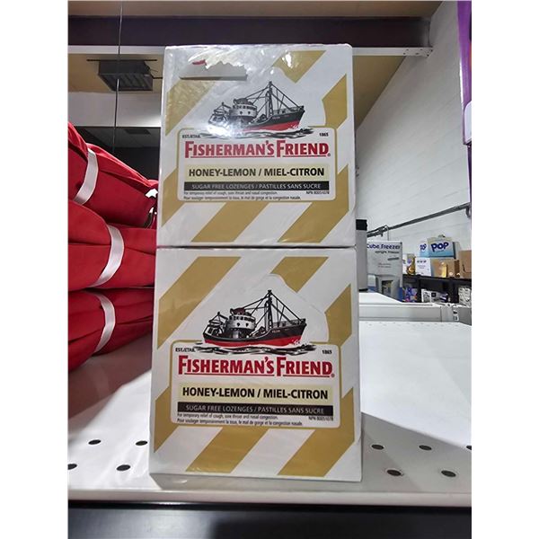 Fisherman's Friend Honey-Lemon Sugar Free Lozenges 16 x 22ct Packets