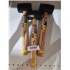 Image 1 : Lot of 3 tool Tech 16 Oz Rubber Mallets
