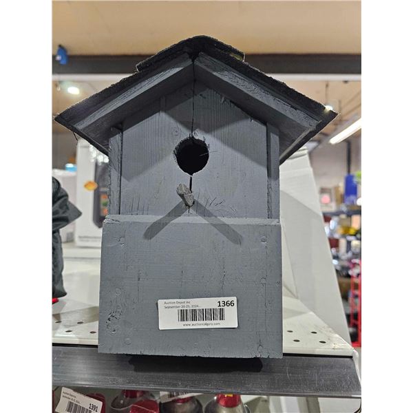 Locally Hand Crafted Wooden & Shingled Bird House