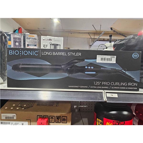 Bio Ionic Long Barrel Styler 1.25" Pro Curling Iron