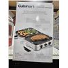 Image 2 : Cuisinart  5-in-1 Griddler in Silver with Reversible Nonstick Indoor Electric Grill