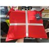 Image 1 : Lot of 3 - Packs of 2 - Style Selection Chair Cushuions - Red (6 in total)