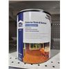 Image 1 : Project Source Premium Semi-Transparent Exterior Stain - Cedar  1.7L