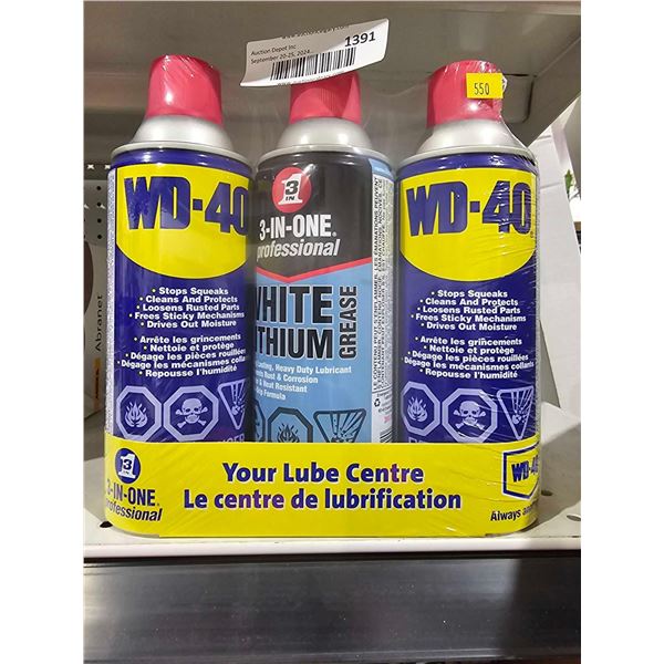 3-in-1 Professional Lube Center 3 Pack