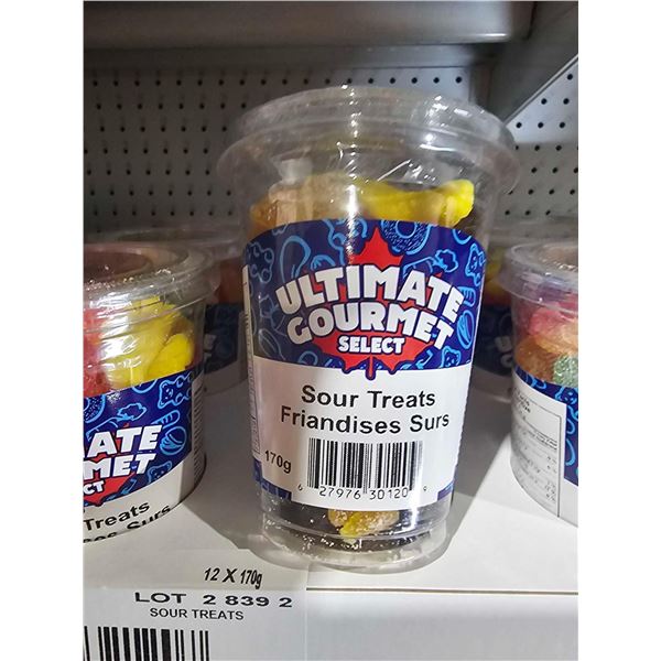 Ultimate Gourmet Select Sour Treats 12x170g