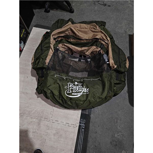 Protac Sedge Float Tube- Belly Boat with Flippers