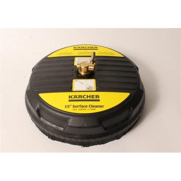 Karcher 15" Pressure Washer Hard Surface Cleaner Attachment 3200PSI