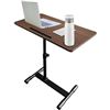 Image 1 : Eosprim Overbed Bedside Desk,Overbed Table with Wheels Height Adjustable,