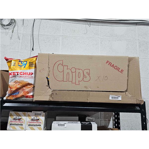 59th Street Food Co Ketchup Potato Chips 10x140g