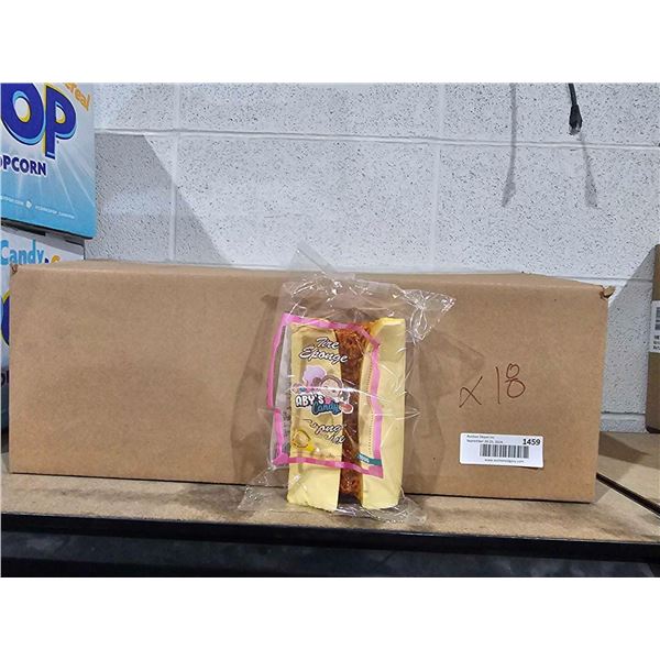 Aby's Candy Sponge Toffee 18 x100g Bricks