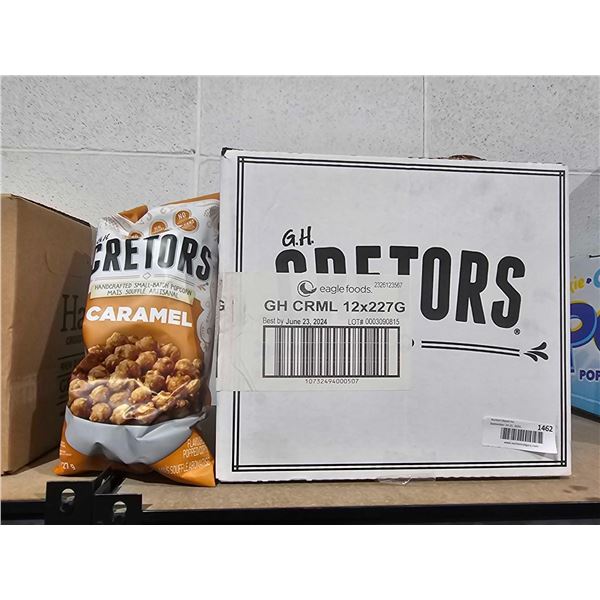 Cretors Caramel Popcorn 12x227g