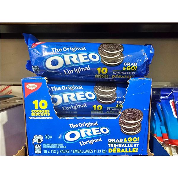 Oreo Chocolate Sandwich Cookies (10 x 116g)