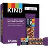 Image 1 : KIND Bars, Peanuts Salted Caramel Nut & Dark Chocolate, Gluten Free, Low Sugar, 40 Grams, 3x12 Count