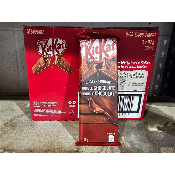 Kitkat Double Chocolate 15x112g