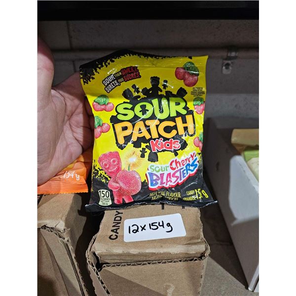 Maynards Sour Patch Kids Sour Cherry Blasters 12x154g