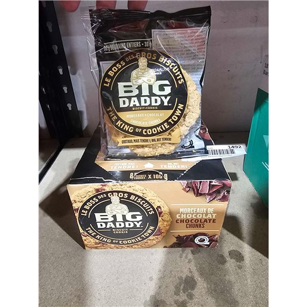 Big Daddy Chocolate Chunk Cookies 8x100g